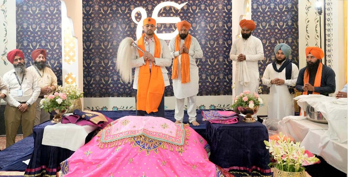 Shri Akhand Paath organised on 14th Foundation Day of CGC Jhanjeri.